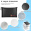 Fireproof Document Bag Silicone-Coated 2pcs 6