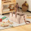 Diaper Caddy Nursery Storage Bin Car Organizer Oatmeal 8