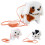 Interactive Plush Dog Toy with Remote Leash Pink 1