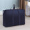 Foldable luggage bag with plastic frame medium black 5