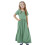 Robe d'été trapèze pour adolescentes, taille 10-12, avec poches 6