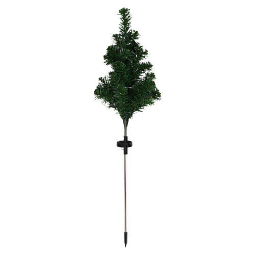 Brad de Crăciun solar, decor exterior impermeabil de 85 cm 1