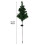 Brad de Crăciun solar, decor exterior impermeabil de 85 cm 3
