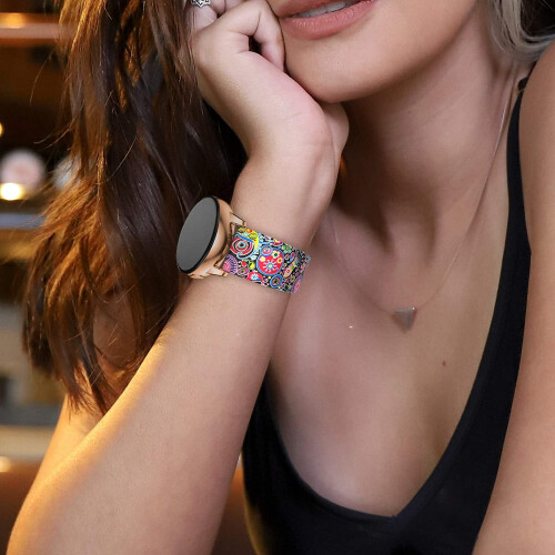 Pulseira de silicone macio para Samsung Galaxy Watch 20mm 2
