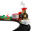 Electric Christmas Train Set with Steam Engine and Tracks 7