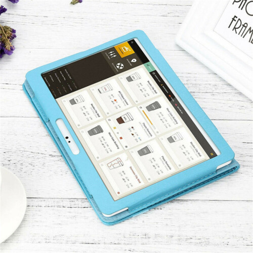 Capa universal de couro Kayannuo em promoção para tablets Android de 10 e 10,1 polegadas. Design moderno. 1