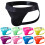 String pour homme, jockstrap, bleu clair, lot de 1 4