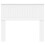 VidaXL vidaXL Headboard White Engineered wood 3