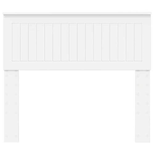 VidaXL vidaXL Headboard White Engineered wood 2