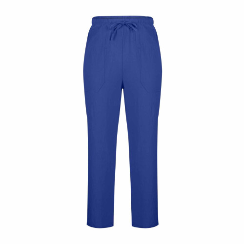 Herren-Leinenhose, lässig, locker geschnitten, elastischer Bund 2