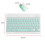 Bluetooth Keyboard and Mouse Set for Windows Android Tablet 3