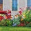 Plastic lawn windmill garden decoration 2-pack 5