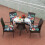 Patio Cushions for Wicker Chairs Printed Pattern Thickened 5