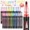 Glitzermarker mit Metallspitze, 8 ml, 12 Farben 7