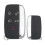 Car  Remote Key Shell Keyless Entry Fob Housing 5 Button  Remote Key Cover for 2