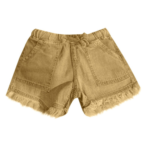 Women's Lightweight Casual Shorts Elastic Waist Drawstring 2