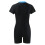 Damen-Rashguard-Badeanzug, kurzärmelig, Boyshort 8