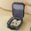 Boîte de rangement étanche pour chaussures de voyage, 3 compartiments, violette 5