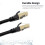 Cat8 Skärmad Ethernet-kabel 15m 2000MHz 5