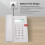 Battery-Free Landline Caller ID Phone Adjustable Display US 3