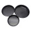 Round shallow pizza pan for home use 12 inch 5