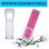 Mando a distancia Wii con Motion Plus rosa 6