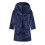 Kids Flannel Hooded Bathrobe Navy Size 6Y 4