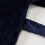 Kids Flannel Hooded Bathrobe Navy Size 6Y 6