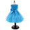 Vestido de princesa sem mangas para meninas com laço e renda1 4