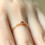 Women's gold ruby diamond ring for wedding and engagement 4