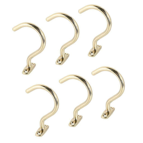 Snooker cue brass bridge hook set 6 pieces