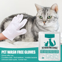 Pet Cleaning Gloves Non-woven Disposable 2 pcs