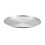 Forma redonda para pizza em aço inoxidável prateado de 23 cm (9,06 polegadas) 2