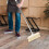 Indoor Broom Soft Bristle Detachable Handle Black 8