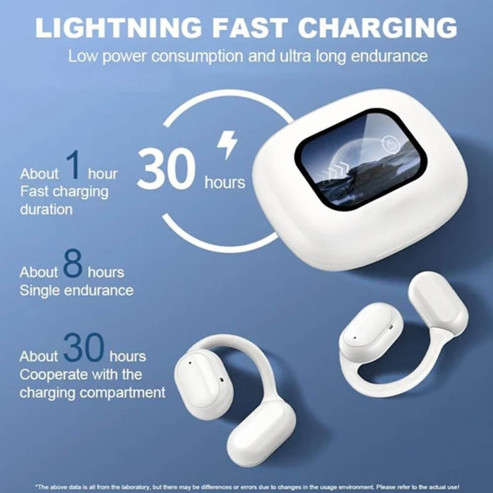True Wireless Open Earbuds Bluetooth 5.4 Black 972700661518