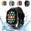 Smartwatch para homens e mulheres, 1,7 polegadas, com chamada Bluetooth. 3