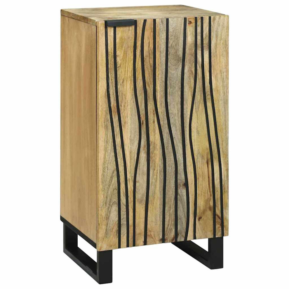 Vidaxl Sideboard Brown 40 X 33 X 75 Cm Solid Mango Wood