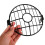 Motorcycle headlight guard retro mesh design 1 piece 3