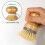 Escovão de Limpeza Bambu 2 Unidades, Cerdas Anti-risco e Sem Odor, Design Ergonómico 4