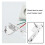 Commercial Refrigerator Door Hinge Compatible with Display Cabinets, Stainless Steel Replacement Right 2