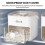 Portable Ice Maker, 48-cube Capacity, One-click Ice Release, Stackable, Temperature-resistant, for Home Kitchen Bar RV Events Summer Entertaining 3