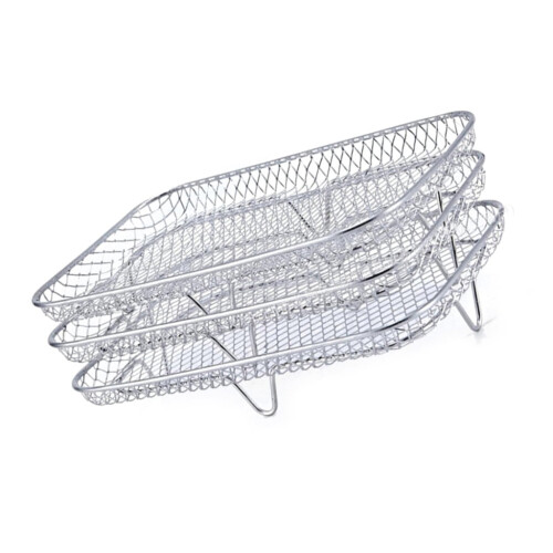 Stainless Steel Air Fryer Rack with Multiple Layers 2