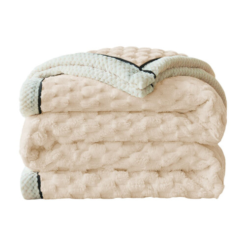 Reversible Sherpa Fleece Blanket Queen Size 1