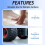 Epoxy Floor Paint with Colored Sand 55ml Waterproof Non-Slip 7