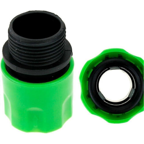 Conector de Mangueira 3/4" G Macho e Fêmea para Jardim 1