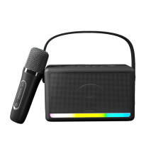 Portable Outdoor Karaoke Speaker with Wireless Mic and