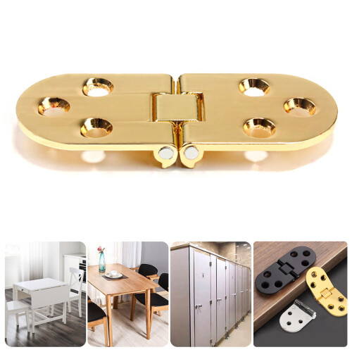 Charnière encastrée pour table pliante, rotation invisible à 180, réglable 1