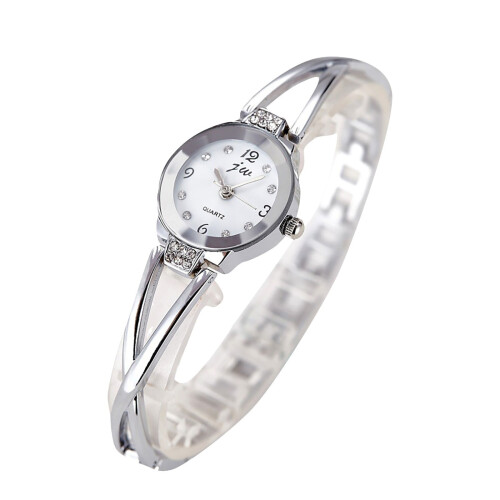 CHOII Women's Silver Quartz Watch Waterproof