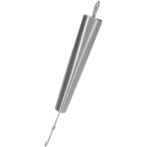 Zester Tool for Citrus and Chocolate, Stainless Steel with Ergonomic Handle and Hanging Loop 2