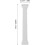 Romersk søjle kageplader plastik 8 stk. 17 cm 4